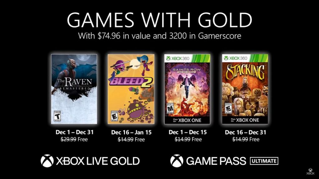 games with gold 2020