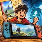 Imagen de juegos físicos de Switch 2 con cartuchos tradicionales y tarjetas llave de Nintendo